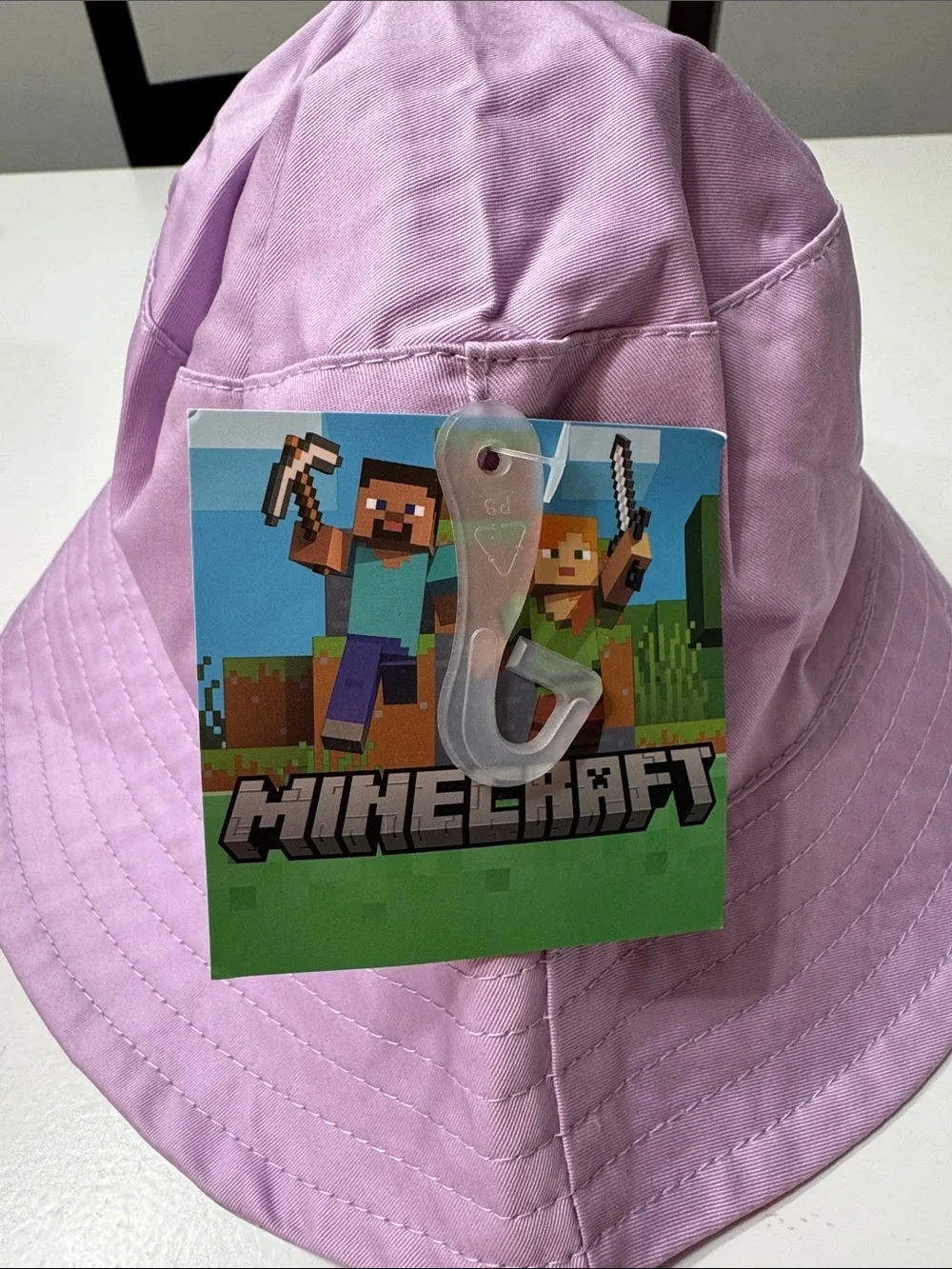Minecraft Kids' Lavender Bucket Hat